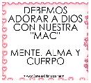 DEBEMOS ADORAR A DIOS CON NUESTRA 
