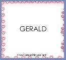GERALD
