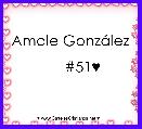Amale GonzÃ¡lez
    
      #51♥