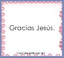 Gracias JesÃ¹s.