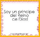 Soy un principe 
del Reino 
de Dios!