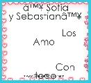          Ã¢â¢Â¥ Sofia y SebastianÃ¢â¢Â¥
      
                  Los Amo 
   
                    
               Con todo mi Ã¢â¢Â¥ 