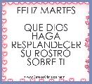 FELIZ MARTES

QUE DIOS
HAGA RESPLANDECER SU ROSTRO
SOBRE TI