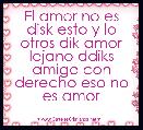 El amor no es disk esto y lo otros dik amor lejano ddiks amigo con derecho eso no es amor