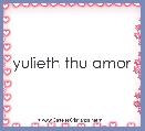 yulieth thu amor