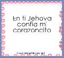En ti Jehova confia mi corazoncito