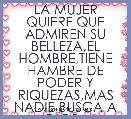 LA MUJER QUIERE QUE ADMIREN SU BELLEZA,EL HOMBRE,TIENE HAMBRE DE PODER Y RIQUEZAS,MAS NADIE BUSCA A DIOS..