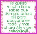 Te quiero mucho flaka sabes que siempre estarÃ© aki para apoyarte en todo, y mÃ¡s ahora Aty y ami sobrinita!!!
