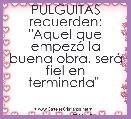 PULGUITAS recuerden: 