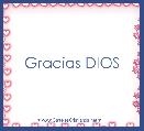 Gracias DIOS