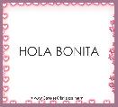 HOLA BONITA