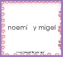 noemi   y migel
