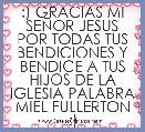 :) GRACIAS MI SEÃOR JESUS POR TODAS TUS BENDICIONES Y BENDICE A TUS HIJOS DE LA IGLESIA PALABRA MIEL FULLERTON :)