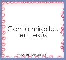 Con la mirada.. en JesÃºs