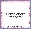 T amo angie esposita