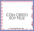 CON CRISTO SOY FELIZ