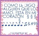 COMO LE DIGO ALGUIEN QUE LO AMO, ESTA EN MI CORAZÃN   Â§ Â§ Â§ Â§ ♪♪♪♪♪♪♪♪♫ϗ