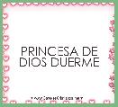 PRINCESA DE DIOS DUERME
