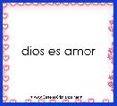 dios es amor 