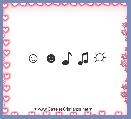 ☺ ☻ ♪ ♫ ☼