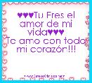 ♥♥♥Tu Eres el amor de mi vida♥♥♥
Te amo con todo mi corazÃ³n!!! 