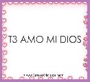 T3 AMO MI DIOS 