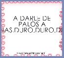 A DARLE DE PALOS A SATANAS.DURO,DURO,DURO...
