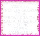 28 DE ABRIL NOS VISITA LA PROFETA GLORIA DE LA PROVINCIA DE SALTA  NUESTRO MINISTERIO - IGLESIA EVANGELICA PENIEL 