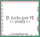 El Justo por FE
☼ vivirÃ¡ ☼
