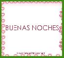 BUENAS NOCHES