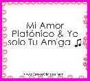Mi Amor PlatÃ³nico & Yo solo Tu Amiga ♫