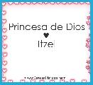 Princesa de Dios ♥
Itzel 