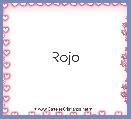 Rojo