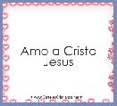 Amo a Cristo Jesus