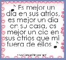 ♪ Es mejor un dia en sus atrios, es mejor un dia en su casa, es mejor un dia en sus atrios que mil fuera de ellos ♪