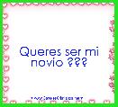 Queres ser mi novio ???