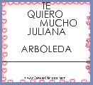             TE QUIERO 
         MUCHO JULIANA
             ARBOLEDA
♥________________________♥



    LEIDER Y 