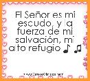 El SeÃ±or es mi escudo, y la fuerza de mi salvaciÃ³n, mi alto refugio ♪ ♫