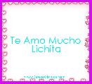 Te Amo Mucho
Lichita