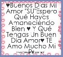 ♥Buenos DÃ­as Mi Amor 