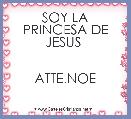 SOY LA PRINCESA DE JESUS 


ATTE.NOE