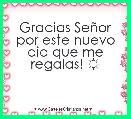 Gracias SeÃ±or por este nuevo dia que me regalas! ☼