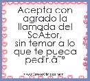 Acepta con agrado la llamada del SeÃÂ±or,
sin temor a lo que te pueda pedir.Ã¢ËÂº
