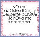 yO me acOste,dOrmi y desperte porQue JÃ©hOva me sustentaba . 