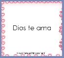 Dios te ama