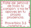 FÃ­ate de JehovÃ¡ de todo tu corazÃ³n  y no te apoyes en tu propia prudencia.

Proverbios 3,5
