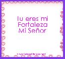 Tu eres mi Fortaleza
Mi SeÃ±or 