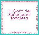 El Gozo del SeÃ±or es mi fortaleza