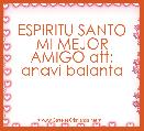 ESPIRITU SANTO MI MEJOR AMIGO att; anavi balanta