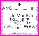            tE AmO...............Â¡Â¡Â¡Â¡Â¡Â¡
     Un MonTOn tIa......Â¡Â¡Â¡ ♥
      sOS.... Lo mAs...Â¡Â¡Â¡ .. ♥♥♥ &